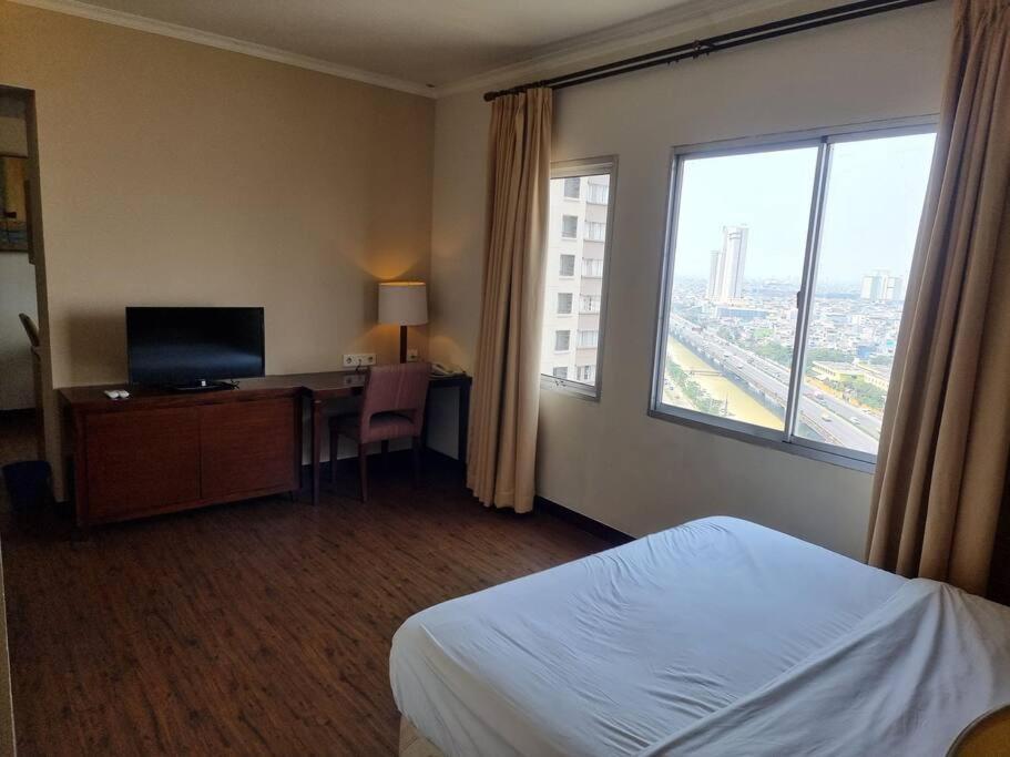 Hunian Dekat T I Ancol, Pintu Toll, Itc Mangga Dua Lägenhet Jakarta Exteriör bild